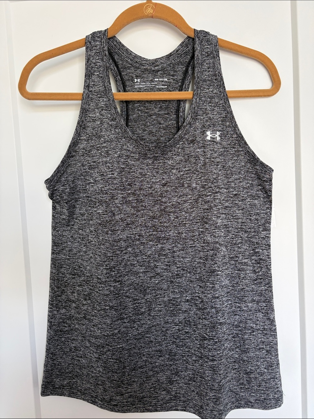 Under Armour Women’s Black Gray Heather Racerback Tank